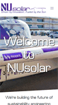 Mobile Screenshot of nusolar.org